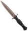 Spartan Blades Harsey Dagger Fixed Blade Knife Black G-10 (6" Dark Earth)