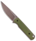 Ferrum Forge Pro Series Desert Warrior Lackey Knife Green G-10 (2.8" Copper)