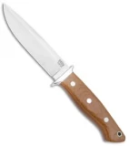 Bark River Sandstorm Fixed Blade Knife Natural Canvas Micarta (5" Satin)