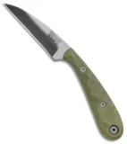 Dawson Knives Fisherman Fixed Blade Knife OD Green G-10 (4.1" Specter)