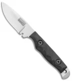 Dawson Knives Handyman Fixed Blade Knife Black G-10 (3.25" Satin)