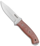 Boker T3 Fixed Blade Knife Brown Micarta (4.25" Satin)