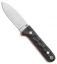 LT Wright Next Gen Fixed Blade Knife Black Micarta Orange (3.25" Satin AEB-L)