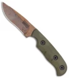 Dawson Knives Deep Notch OD Green G-10 (3.25" Arizona Copper)