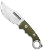 Andre De Villiers Ring Bowie Fixed Blade Knife OD Green (4.63" Satin)