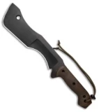 T.M. Hunt Custom M-18 Fixed Blade Knife OD Green Micarta (10" Black)