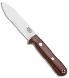 Bark River Mini Kephart Fixed Blade Knife Natural Canvas Micarta (3.63" Satin)