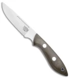 Bark River Adventurer II Fixed Blade Knife Green Canvas Micarta (3.25" Elmax)