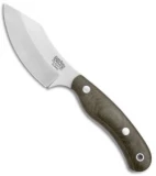 Bark River JX6 Companion Fixed Blade Knife Green Canvas Micarta (3.5" Elmax)