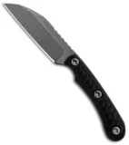 RMJ Tactical COHO Sheepsfoot Fixed Blade Knife Black G-10 (3" Cerakote)
