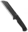 Andre De Villiers Saw Butcher Fixed Blade Knife Frag Black G-10 (5.8" Blk Hamon)