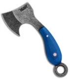 T.M. Hunt Custom "Lil Billy Bad Axe" Keychain Blue G-10