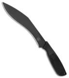 Ontario SP-A Kukri Fixed Blade Knife Black Rubber (8.25" Black) 9719