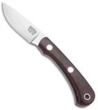 Bark River Pro Scalpel II Fixed Blade Knife Burgundy Micarta (2.38" Satin)