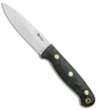 LT Wright Knives GNS Saber Fixed Blade Matte Black Micarta (4.5" Satin)