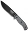 ESEE Knives ESEE-6S-B Knife w/ Black Sheath (6.5" Serr)