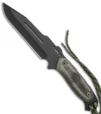 TOPS Knives Hawk Recon Hunters Point Knife (6.38" Black) HR50HP