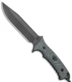 Chris Reeve Knives Pacific Fixed Blade Knife Micarta (6.3" Black)