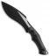 WE Knife Co. Vaquita Fixed Blade Mini Kukri Neck Knife CF (3.2" Black SW) 807B