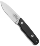 Civilware Packer Fixed Blade Knife Black G-10 (3.25" Satin)