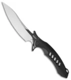 Rike Knife F1 Fixed Blade Knife Black G-10 (5" Satin)