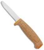 Morakniv Floating Serrated Knife Fishing Fixed Blade Cork (3.75" Polish)