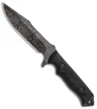 Dawson Knives Mojave Fixed Blade Knife Black G-10 (6" Hellcat Cerakote)