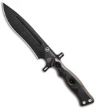 TOPS Knives Operator 7 Fixed Blade Knife G-10 (7.25" Blackout)