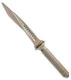 Microtech Jagdkommando Knife Desert Tan Fixed Blade (7.13" Tan) 105-1TA