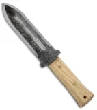 Imacasa Soil Garden Fixed Blade Knife Wood (7.25" Stonewash)