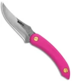 Svord Amerikiwi Skinning Fixed Blade Knife Pink (3.3" Satin)