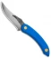 Svord Amerikiwi Skinning Fixed Blade Knife Blue (3.3" Satin)