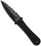 SOG Mini Pentagon M14 Fixed Blade Knife (3.5" Black Serr)