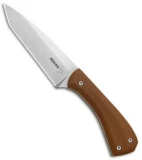 Boker Plus GoBag Fixed Blade Knife Brown G-10 (3.6" Satin) 02BO009