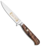 Boker Jager Gold Nicker 11 Fixed Blade Knife Walnut Wood (4.4" Satin) 121534