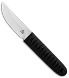 Kelleher Bladeworks Kwaiken Fixed Blade Knife Wrapped Ray Black (3.61" Satin)