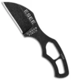 ESEE Gibson Pinch Fixed Blade Neck Knife (1.3" Black)