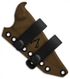 Armatus Carry TOPS Knives C.U.T. Architect Sheath Coyote Brown Kydex