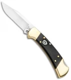Buck 112 Ranger Automatic Lockback Knife Ebony (3" Satin) 0112BRSA