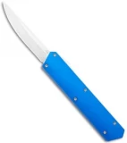 Boker USA Kwaiken OTF Automatic Knife Blue Aluminum (3.375" Satin) 06EX550