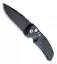 Hogue Knives EX-A01 Automatic Knife Drop Point Black G10 (3.5" Black)