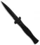 AGA Campolin Zero Dagger Leverlock Automatic Knife SWAT G-10 (3.75" Black)