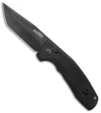 SOG Knives SOG-TAC AU Tanto Automatic Knife Black Aluminum (3.4" Black)