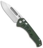 Medford Praetorian Swift Automatic Knife Green Aluminum (3.3" Tumbled)