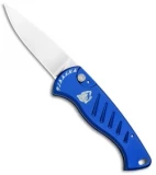 Piranha Fingerling Blue Automatic Knife (2.5" Mirror)