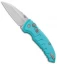 Hogue Knives A01 Microswitch Wharncliffe Automatic Knife Aqua (2.6" SW) 24103