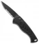 Piranha Fingerling Automatic Knife Tactical (2.5" Black Serr)