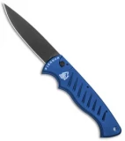 Piranha P-1 Pocket Automatic Knife Blue Tactical (3.2" Black)