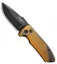 Pro-Tech Les George SBR Automatic Knife Amber Ultem (2.6" Black)