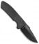 Pro-Tech Les George SBR Automatic Knife Black Aluminum Left-Handed (2.6" Black)
